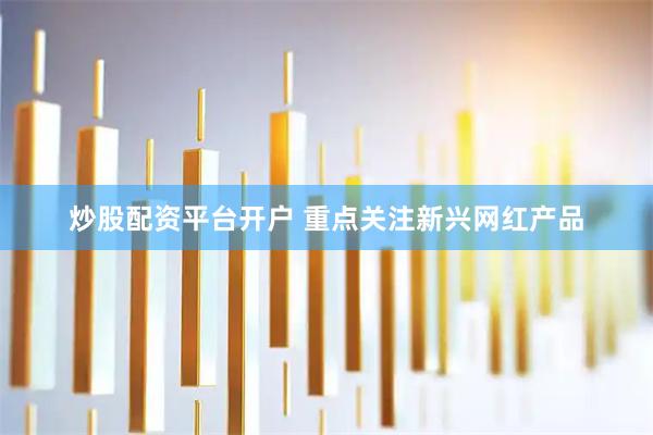 炒股配资平台开户 重点关注新兴网红产品